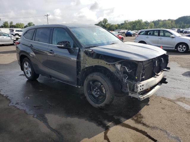 5TDBZRBH3LS055646 - 2020 TOYOTA HIGHLANDER L GRAY photo 4