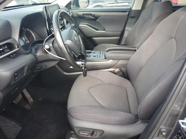 5TDBZRBH3LS055646 - 2020 TOYOTA HIGHLANDER L GRAY photo 7