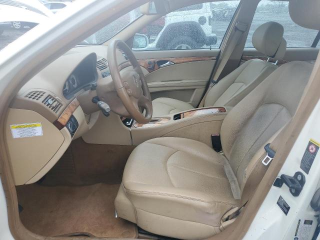 WDBUF87X18B254879 - 2008 MERCEDES-BENZ E 350 4MATIC WHITE photo 7