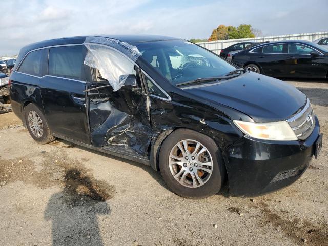 5FNRL5H4XCB128741 - 2012 HONDA ODYSSEY EX BLACK photo 4