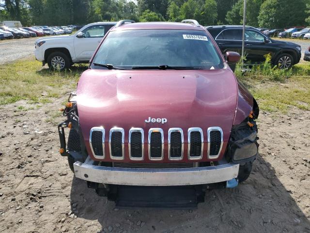 1C4PJMDB3JD611097 - 2018 JEEP CHEROKEE LIMITED Rojo foto 5