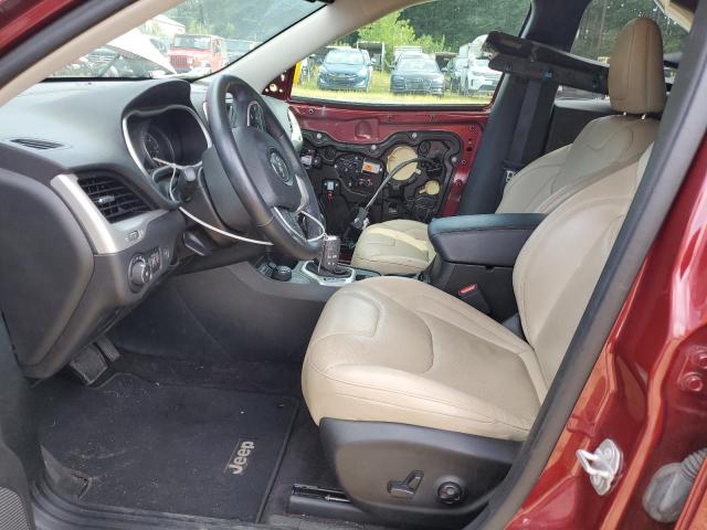 1C4PJMDB3JD611097 - 2018 JEEP CHEROKEE LIMITED Rojo foto 7