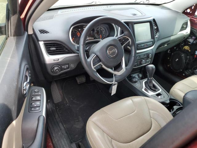 1C4PJMDB3JD611097 - 2018 JEEP CHEROKEE LIMITED Rojo foto 8