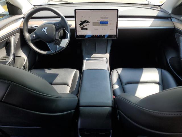 5YJ3E1EB4MF003800 - 2021 TESLA MODEL 3 Biały zdjęcie 8