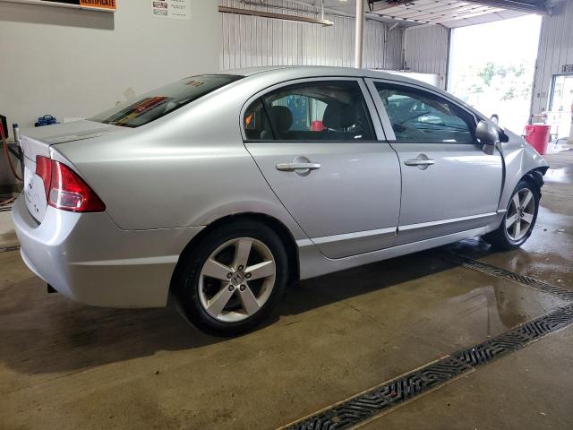 2HGFA15808H354301 - 2008 HONDA CIVIC EX SILVER photo 3