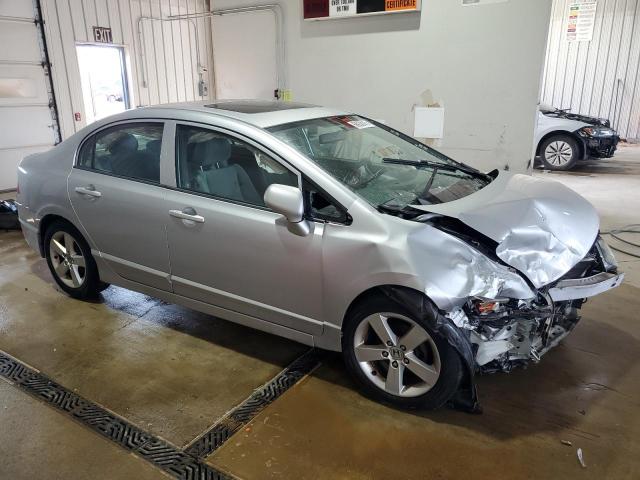 2HGFA15808H354301 - 2008 HONDA CIVIC EX SILVER photo 4
