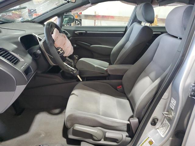 2HGFA15808H354301 - 2008 HONDA CIVIC EX SILVER photo 7
