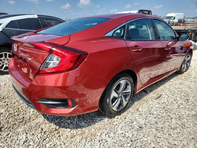2HGFC2F69MH521911 - 2021 HONDA CIVIC LX BURGUNDY photo 3