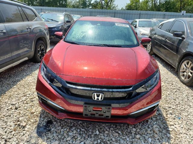 2HGFC2F69MH521911 - 2021 HONDA CIVIC LX BURGUNDY photo 5
