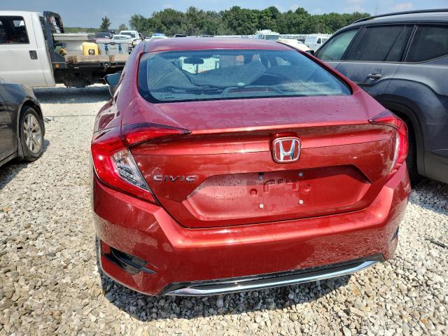 2HGFC2F69MH521911 - 2021 HONDA CIVIC LX BURGUNDY photo 6