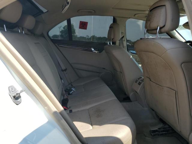 WDDGF8BB0BR162662 - 2011 MERCEDES-BENZ C 300 4MATIC WHITE photo 10