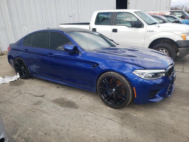 WBSJF0C07LCD80290 - 2020 BMW M5 BASE BLUE photo 4