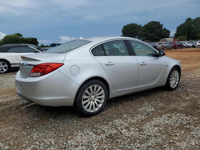 W04GT5GC7B1086773 - 2011 BUICK REGAL CXL SILVER photo 3