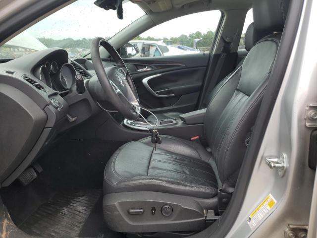 W04GT5GC7B1086773 - 2011 BUICK REGAL CXL SILVER photo 7