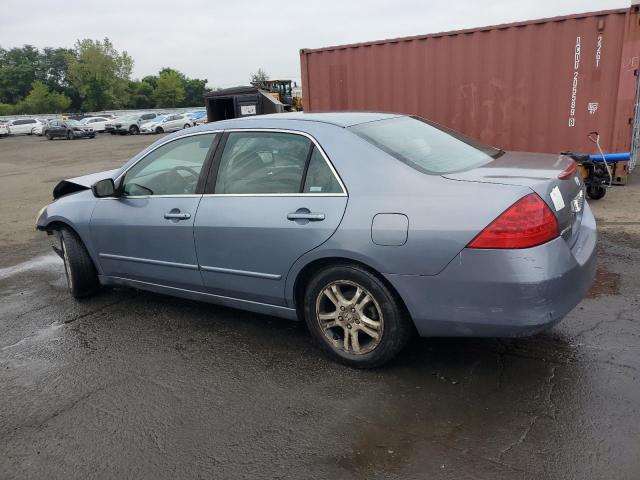 1HGCM56737A161760 - 2007 HONDA ACCORD EX BLUE photo 2