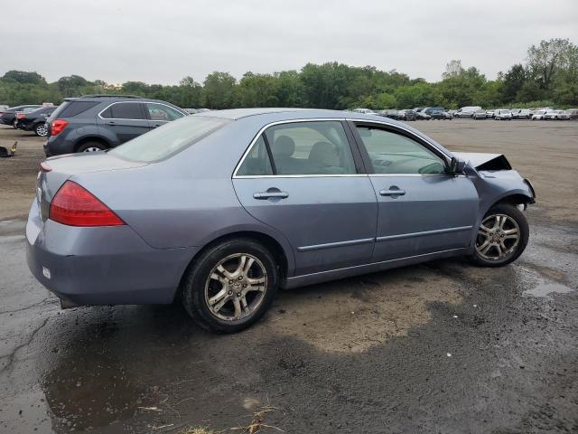 1HGCM56737A161760 - 2007 HONDA ACCORD EX BLUE photo 3