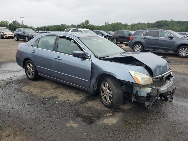 1HGCM56737A161760 - 2007 HONDA ACCORD EX BLUE photo 4