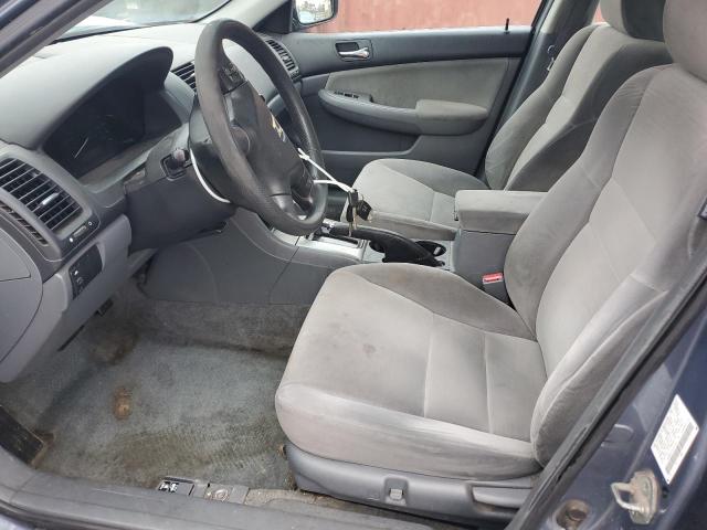 1HGCM56737A161760 - 2007 HONDA ACCORD EX BLUE photo 7