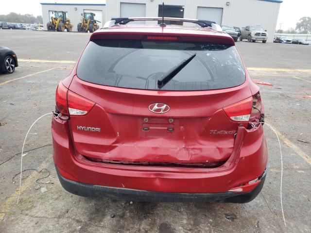 KM8JU3AC9CU521780 - 2012 HYUNDAI TUCSON GLS RED photo 6