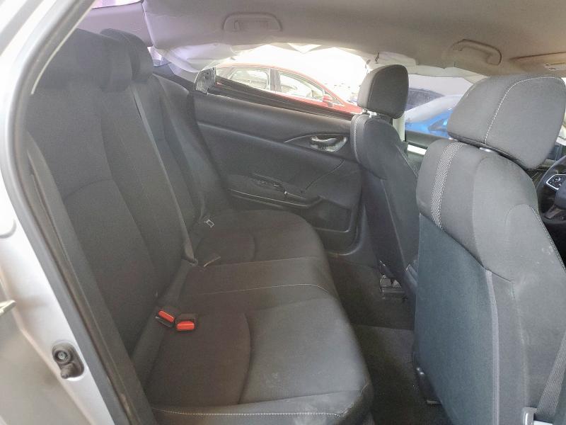 2HGFC2F65KH593945 - 2019 HONDA CIVIC LX 银色 照片 10