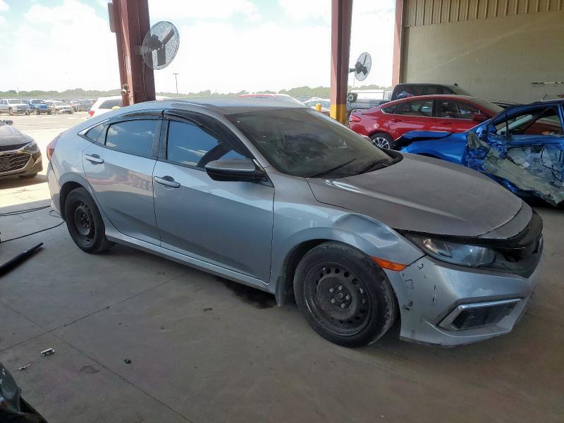 2HGFC2F65KH593945 - 2019 HONDA CIVIC LX 银色 照片 4
