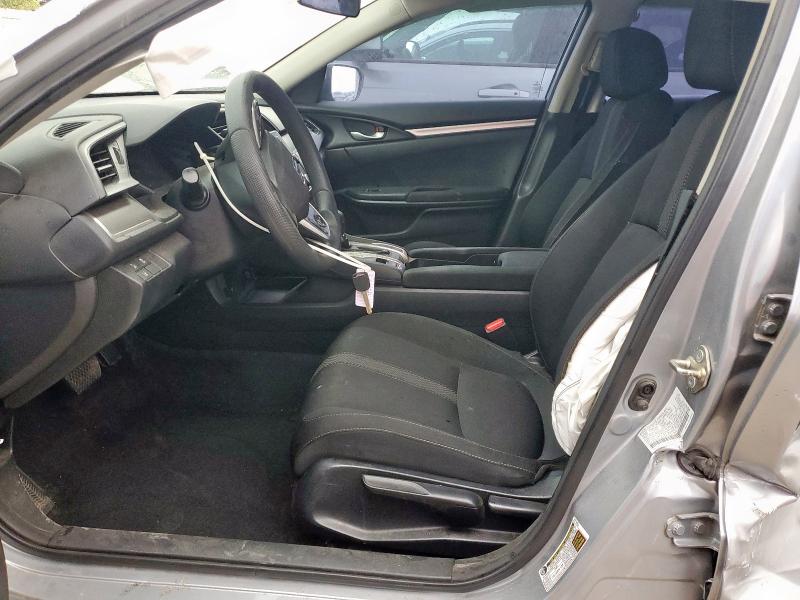 2HGFC2F65KH593945 - 2019 HONDA CIVIC LX 银色 照片 7