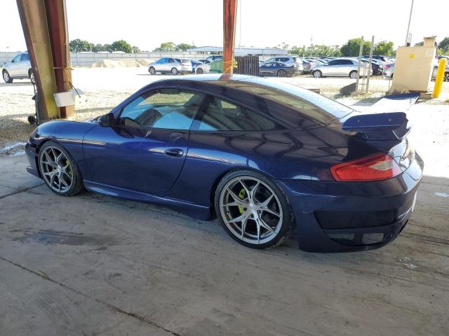 WP0BA29902S635133 - 2002 PORSCHE 911 TARGA BLUE photo 2