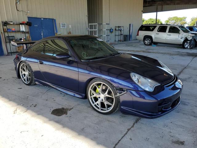 WP0BA29902S635133 - 2002 PORSCHE 911 TARGA BLUE photo 4