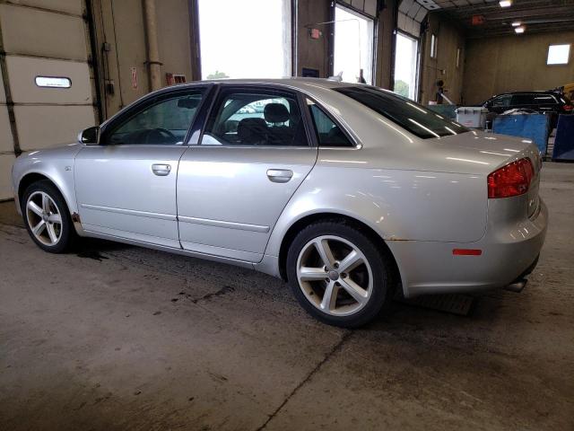 WAUDH78E27A062701 - 2007 AUDI A4 3.2 QUATTRO SILVER photo 2