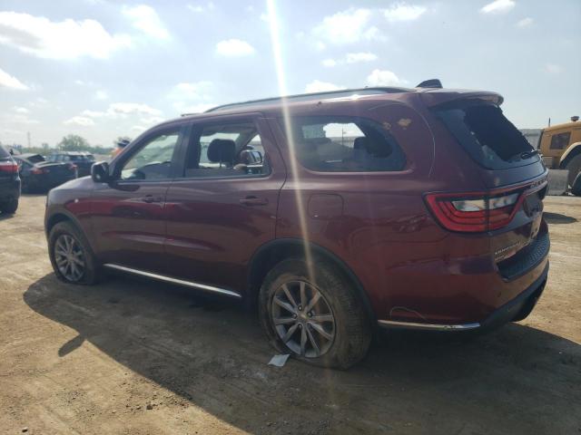 1C4RDJAG9HC937498 - 2017 DODGE DURANGO SXT BURGUNDY photo 2