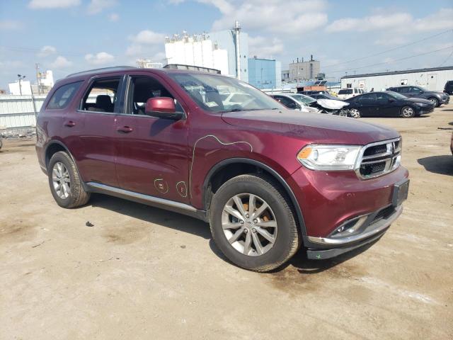 1C4RDJAG9HC937498 - 2017 DODGE DURANGO SXT BURGUNDY photo 4