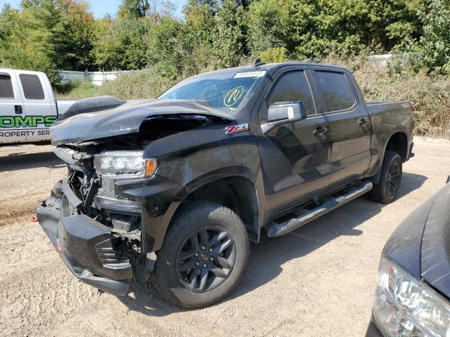 1GCPYFED3MZ184003 - 2021 CHEVROLET 1500 SILVE K1500 LT TRAIL BOSS BLACK photo 1