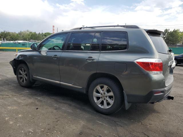 5TDBK3EH3CS117396 - 2012 TOYOTA HIGHLANDER BASE Зелений фото 2