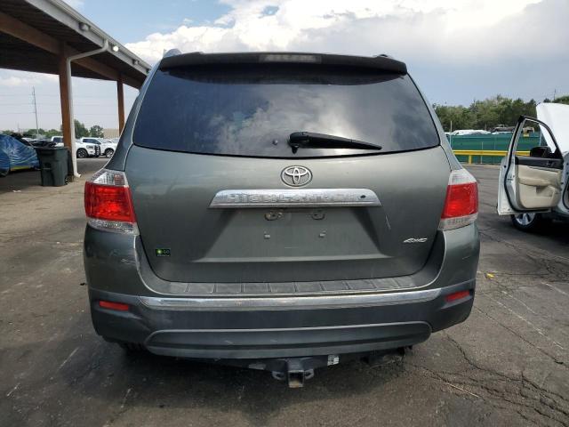 5TDBK3EH3CS117396 - 2012 TOYOTA HIGHLANDER BASE Зелений фото 6