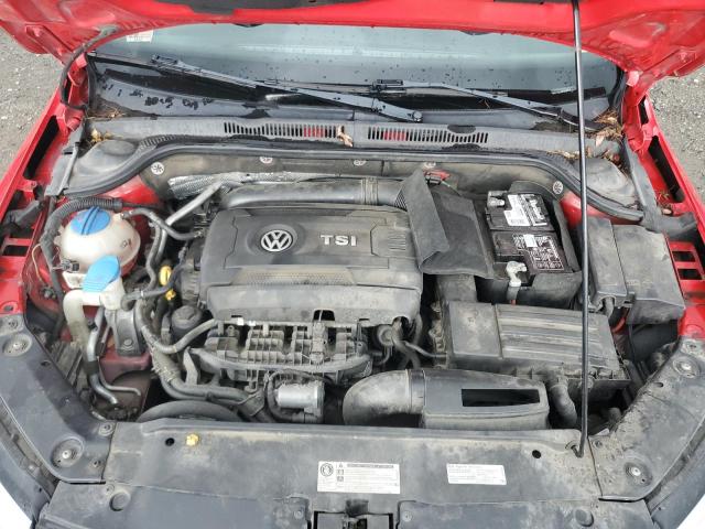 3VWD17AJ6FM304841 - 2015 VOLK JETTA SE RED photo 11