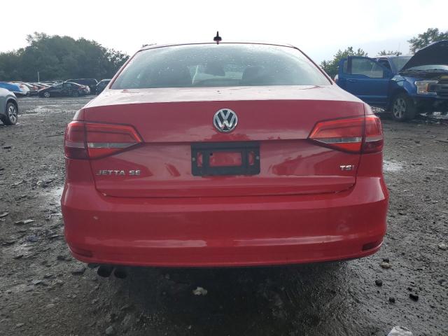 3VWD17AJ6FM304841 - 2015 VOLK JETTA SE RED photo 6