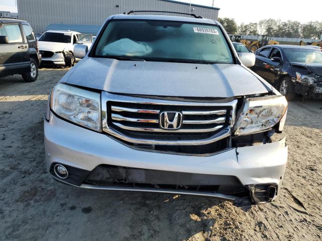 5FNYF4H93DB042312 - 2013 HONDA PILOT TOURING SILVER photo 5