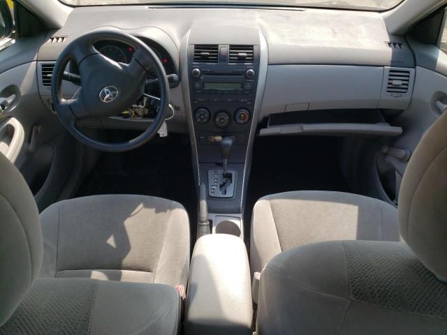 JTDBU4EEXBJ103853 - 2011 TOYOTA COROLLA BASE Чорний фото 8