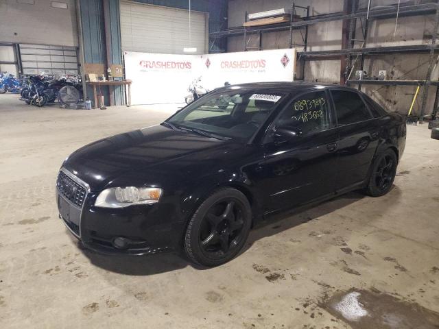 WAUAF78E58A055087 - 2008 AUDI A4 2.0T BLACK photo 1