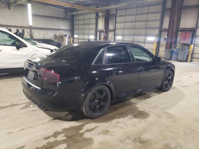 WAUAF78E58A055087 - 2008 AUDI A4 2.0T BLACK photo 3