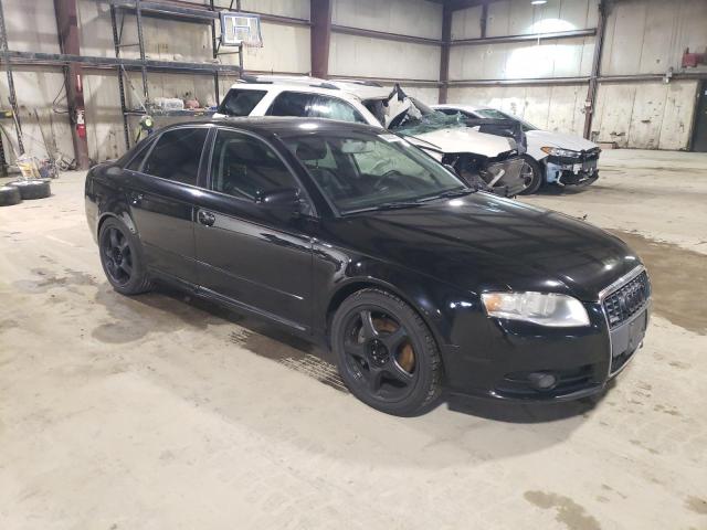 WAUAF78E58A055087 - 2008 AUDI A4 2.0T BLACK photo 4