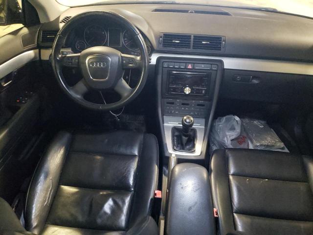 WAUAF78E58A055087 - 2008 AUDI A4 2.0T BLACK photo 8