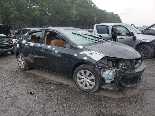 2T1BURHE4GC652105 - 2016 TOYOTA COROLLA L BLACK photo 4