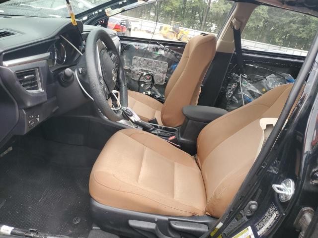 2T1BURHE4GC652105 - 2016 TOYOTA COROLLA L BLACK photo 7