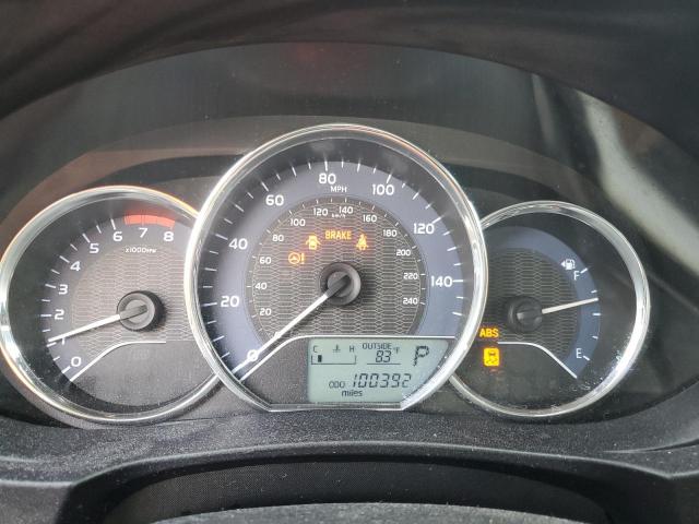 2T1BURHE4GC652105 - 2016 TOYOTA COROLLA L BLACK photo 9