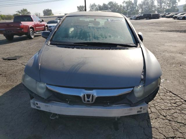 2HGFA1F58AH536015 - 2010 HONDA CIVIC LX GRAY photo 5