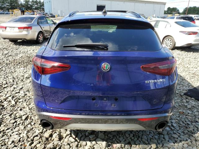 ZASPAKBN1N7D33264 - 2022 ALFA ROMEO STELVIO TI ლურჯი ფოტო 6