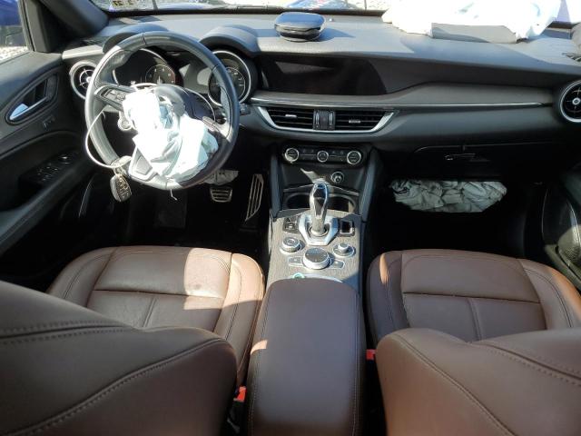 ZASPAKBN1N7D33264 - 2022 ALFA ROMEO STELVIO TI ლურჯი ფოტო 8
