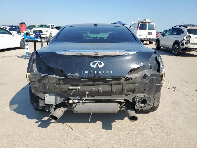 JNKCV64E99M603217 - 2009 INFINITI G37 BASE BLACK photo 6