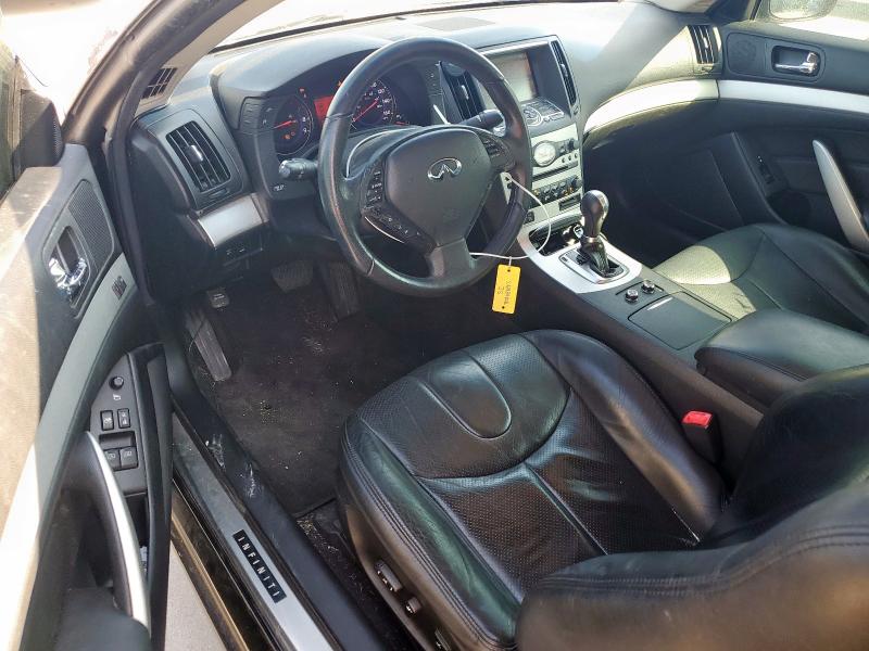 JNKCV64E99M603217 - 2009 INFINITI G37 BASE BLACK photo 8